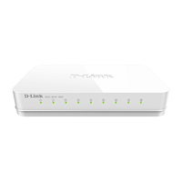 D-Link D-Link GO-SW-8G nätverksswitchar Ohanterad Vit
