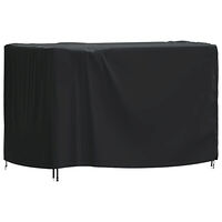 vidaXL Överdrag till trädgårdsmöbler svart 140x70x90 cm vattentät 420D