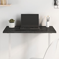 vidaXL Bordsskiva mörkbrun 80x40x2 cm behandlad massiv ek