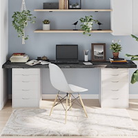 vidaXL Bordsskiva mörkbrun 220x50x(2-6) cm behandlad massiv ek
