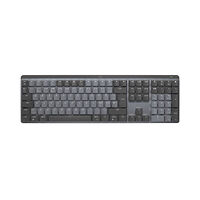 Logitech Logitech MX Mechanical tangentbord Trådlös RF + Bluetooth QWERTY Dansk, Finsk, Norsk, Svensk grafit, Grå