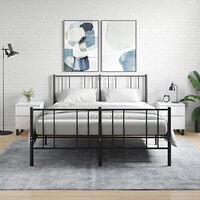 vidaXL Sängbord 2 st vit högglans 40x35x50 cm konstruerat trä