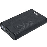 Celly PowerBank 20.000 mAh 100W PD Svart