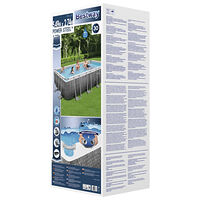 Bestway Bestway Pool Power Steel rektangulär 549x274x122 cm