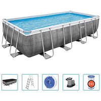 Bestway Bestway Pool Power Steel rektangulär 549x274x122 cm