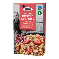 Frebaco Kvarn Granola Rostad Jordgubb, Äpple & Vanilj 450 g