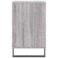vidaXL Skoskåp grå sonoma 102x36x60 cm konstruerat trä