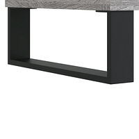 vidaXL Skoskåp grå sonoma 102x36x60 cm konstruerat trä