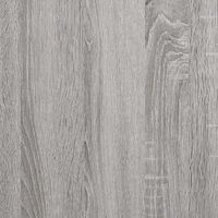 vidaXL Skoskåp grå sonoma 102x36x60 cm konstruerat trä