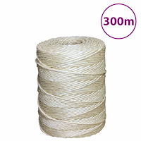 vidaXL Rep 100% sisal 2 mm 300 m