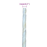 vidaXL Rep 100% sisal 3 mm 1000 m