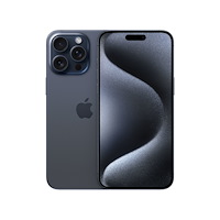 Apple Apple iPhone 15 Pro Max 17 cm (6.7") Dubbla SIM-kort iOS 17 5G USB Type-C 256 GB Titan, Blå