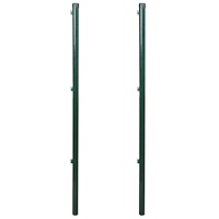 vidaXL Staketstolpar 2 st 170 cm