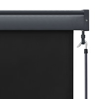 vidaXL Rullgardin utomhus 160x250 cm antracit