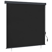 vidaXL Rullgardin utomhus 170x250 cm antracit