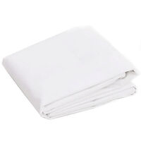 vidaXL Presenning 260 g/m² 6x6 m vit HDPE