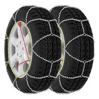 vidaXL Snökedjor till bil 2-pack 16 mm SUV 4x4 storlek 460