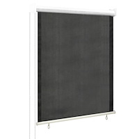 vidaXL Rullgardin utomhus 80x140 cm antracit
