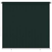 vidaXL Rullgardin utomhus 240x230 cm mörkgrön HDPE