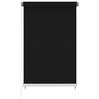 vidaXL Rullgardin utomhus 180x230 cm svart