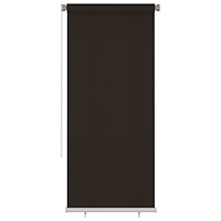 vidaXL Rullgardin utomhus 105 (B) x 230 (H) cm brun HDPE