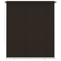 vidaXL Rullgardin utomhus 205 (B) x 230 (H) cm brun HDPE