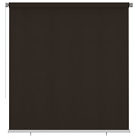 vidaXL Rullgardin utomhus 225 (B) x 230 (H) cm brun HDPE
