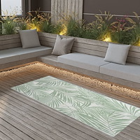 vidaXL Utomhusmatta ARAKIL grön 80x150 cm PP