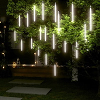 vidaXL Meteorregn 20 st 30 cm 480 LED kallvit inne/ute