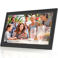 Denver PFF-1503B 15.6 FULL HD digital Wi-Fi photoframe with FRAMEO photo software Black