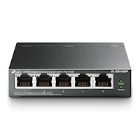 TP-LINK Technologies TP-Link TL-SG1005P nätverksswitchar Ohanterad Gigabit Ethernet (10/100/1000) Strömförsörjning via Ethernet (PoE) stöd Sv...