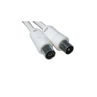 Televes Antenna Cable IEC 100dB 2.5m White