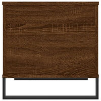 vidaXL Soffbord brun ek 60x44,5x45 cm konstruerat trä