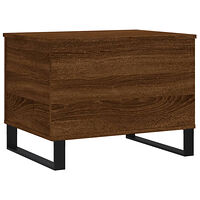 vidaXL Soffbord brun ek 60x44,5x45 cm konstruerat trä