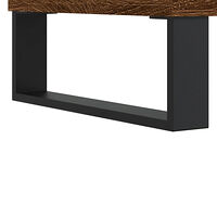 vidaXL Soffbord brun ek 60x44,5x45 cm konstruerat trä
