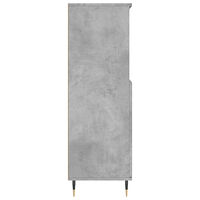 vidaXL Högskåp betonggrå 60x36x110 cm konstruerat trä