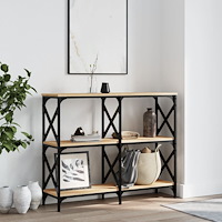vidaXL Avlastningsbord sonoma ek 100x28x80,5 cm konstruerat trä