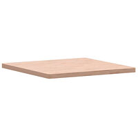vidaXL Bordsskiva 90x90x4 cm fyrkantig massivt bokträ