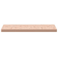 vidaXL Bordsskiva 90x90x4 cm fyrkantig massivt bokträ