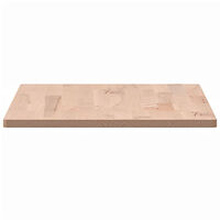 vidaXL Bänkskiva för badrum 100x50x1,5 cm massivt bokträ