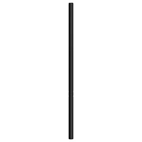 vidaXL Huvudgavel metall svart 75 cm