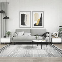 vidaXL Soffbord 2 st vit 50x46x35 cm konstruerat trä