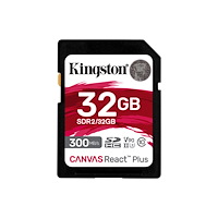 Kingston Technology Kingston Technology Canvas React Plus 32 GB SD UHS-II Klass 10