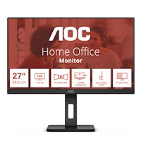 AOC AOC E3 27E3QAF platta pc-skärmar 68,6 cm (27") 1920 x 1080 pixlar Svart
