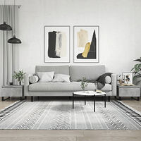 vidaXL Soffbord 2 st betonggrå 50x46x35 cm konstruerat trä