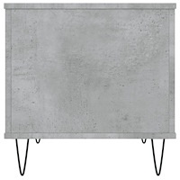 vidaXL Soffbord betonggrå 60x44,5x45 cm konstruerat trä