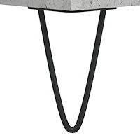 vidaXL Soffbord betonggrå 60x44,5x45 cm konstruerat trä