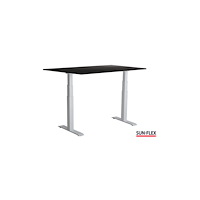 Sun-Flex Bord SUN-FLEX VI höj/sänk 140x80 vit/sva