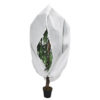 vidaXL Fiberduk med blixtlås 70 g/m² 3,93x3,5 m