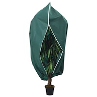 vidaXL Fiberduk med blixtlås 70 g/m² 2,36x2 m
